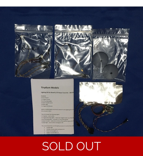 Revell 1/72 Razor Crest Lighting Kit Revell 1/72 Razor Crest Lighting Kit